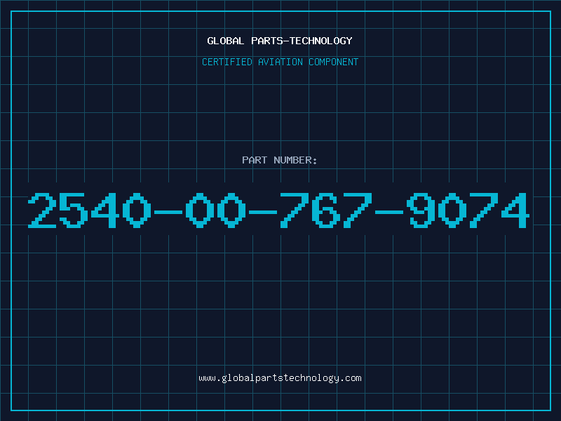 Aviation Part 2540-00-767-9074