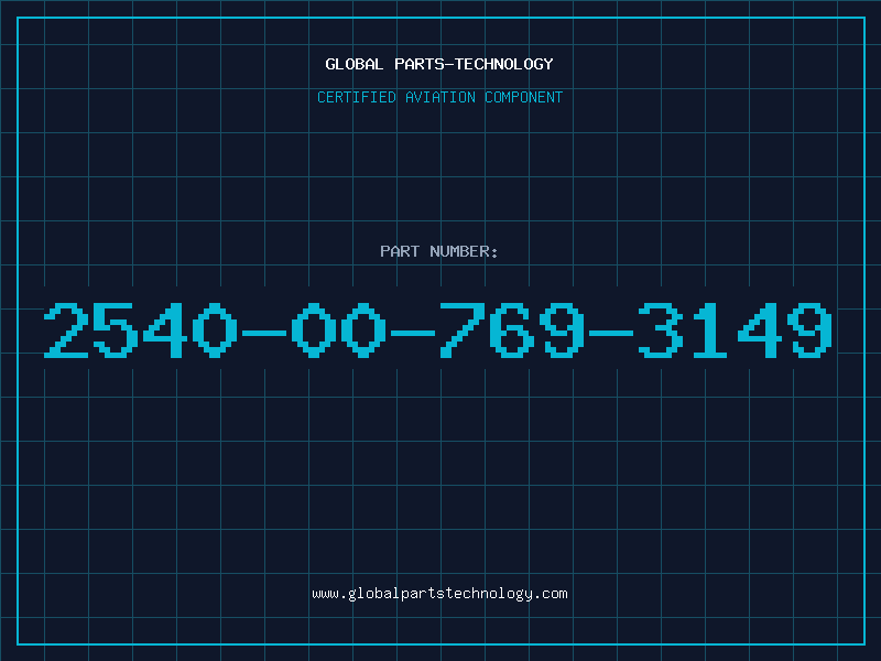 Aviation Part 2540-00-769-3149