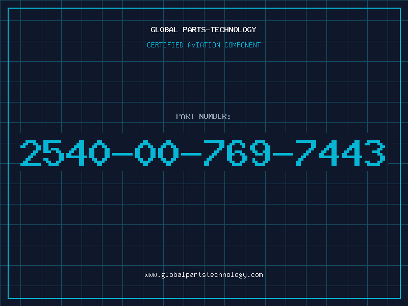 Aviation Part 2540-00-769-7443