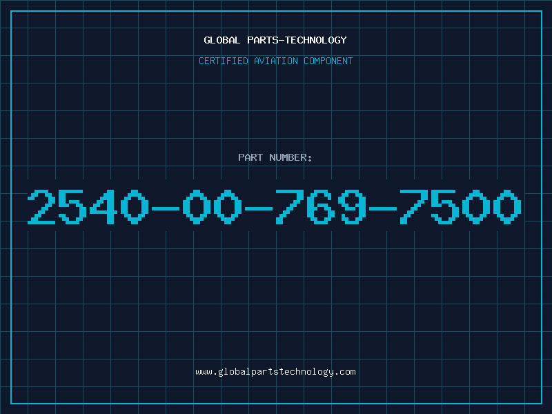Aviation Part 2540-00-769-7500
