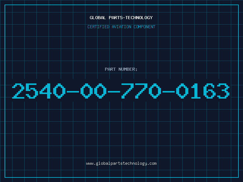 Aviation Part 2540-00-770-0163