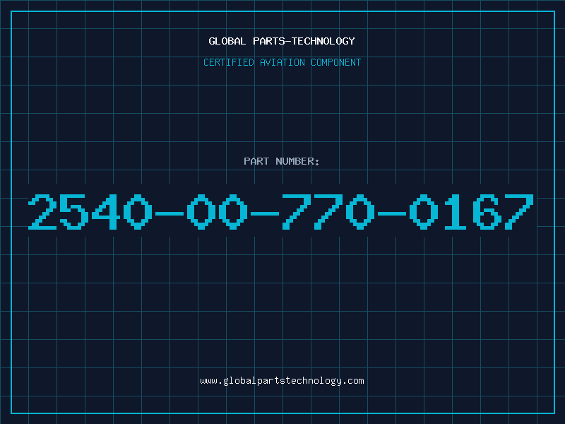 Aviation Part 2540-00-770-0167