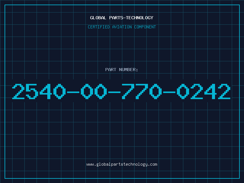 Aviation Part 2540-00-770-0242