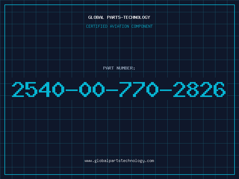 Aviation Part 2540-00-770-2826
