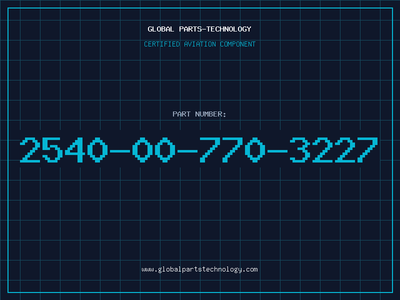 Aviation Part 2540-00-770-3227