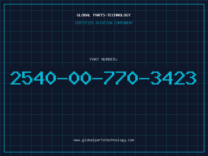Aviation Part 2540-00-770-3423