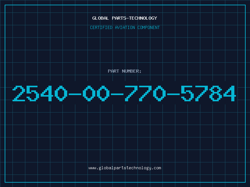 Aviation Part 2540-00-770-5784