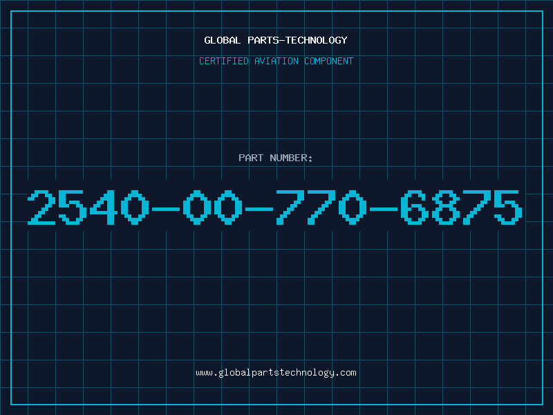 Aviation Part 2540-00-770-6875