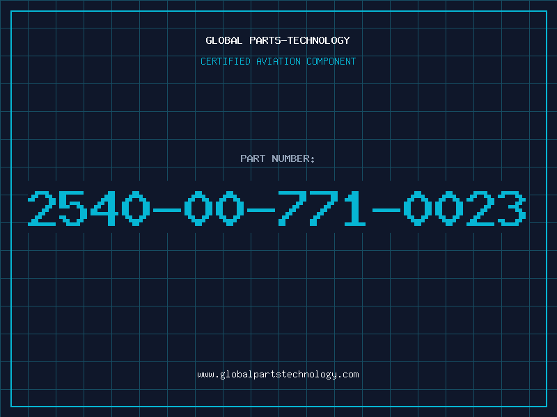 Aviation Part 2540-00-771-0023