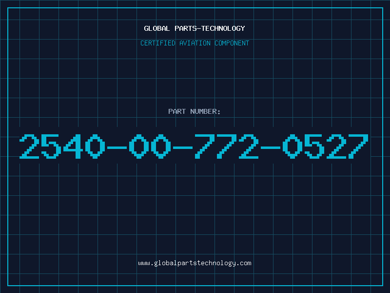 Aviation Part 2540-00-772-0527