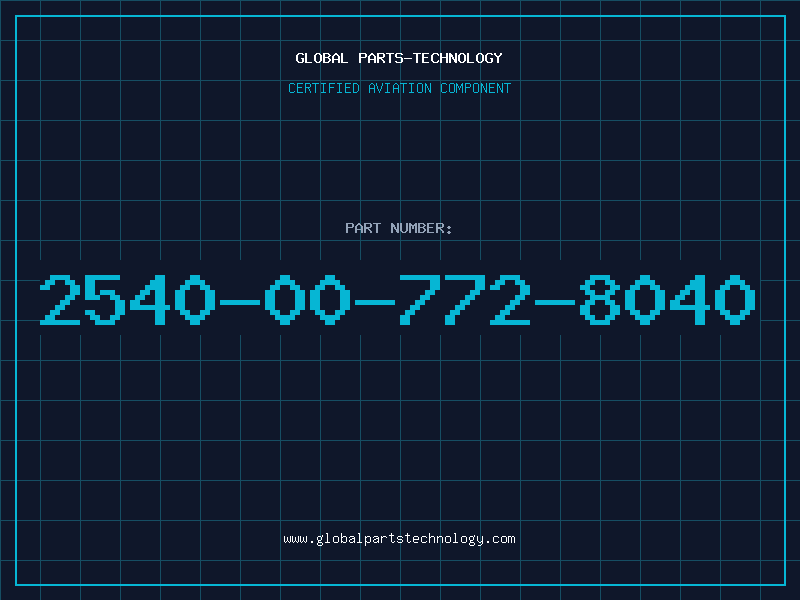 Aviation Part 2540-00-772-8040