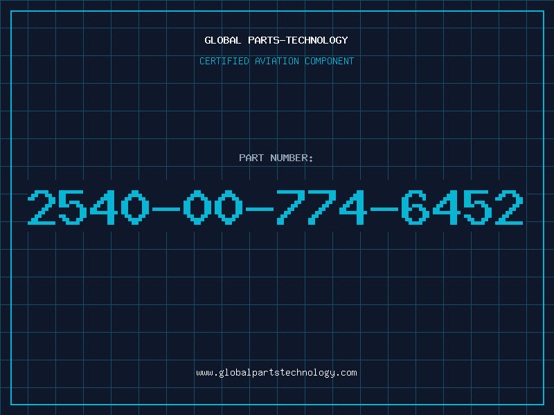 Aviation Part 2540-00-774-6452