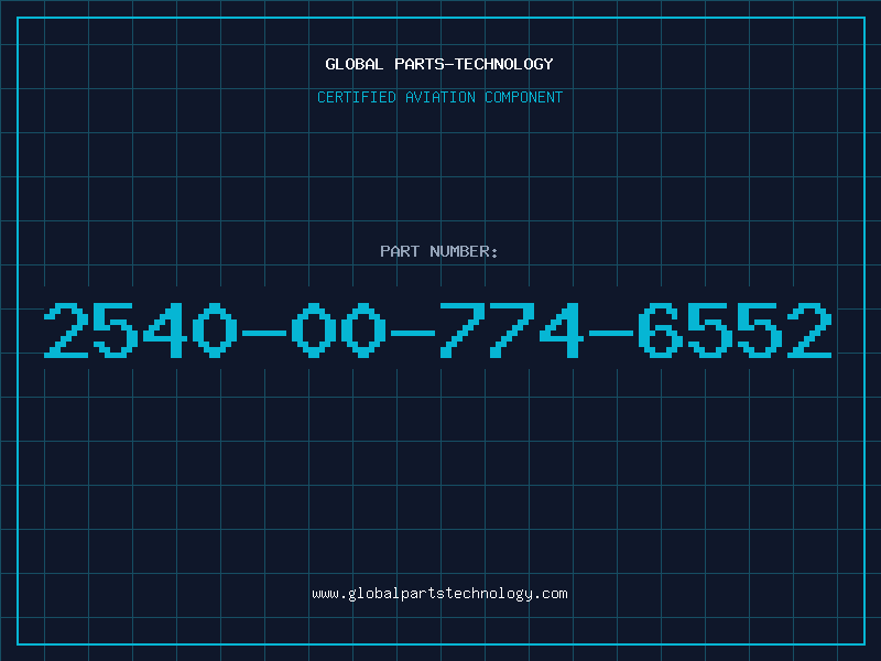Aviation Part 2540-00-774-6552