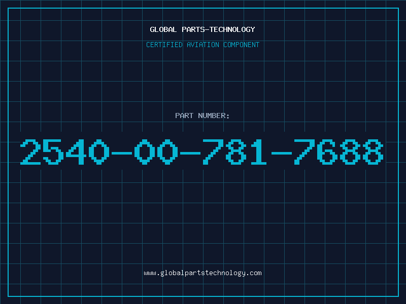 Aviation Part 2540-00-781-7688