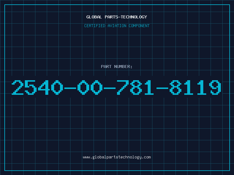 Aviation Part 2540-00-781-8119