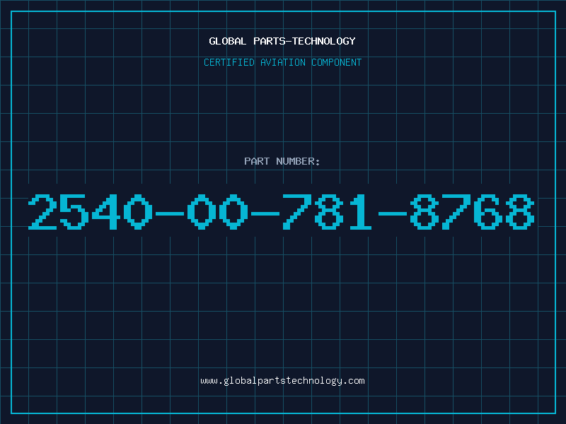 Aviation Part 2540-00-781-8768