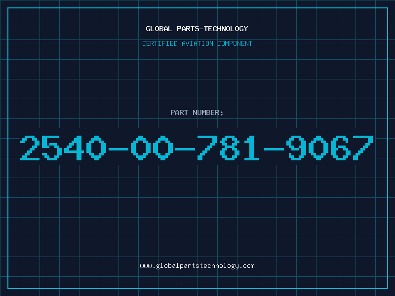 Aviation Part 2540-00-781-9067