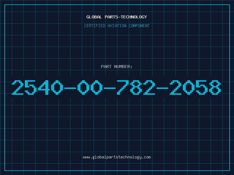 Aviation Part 2540-00-782-2058