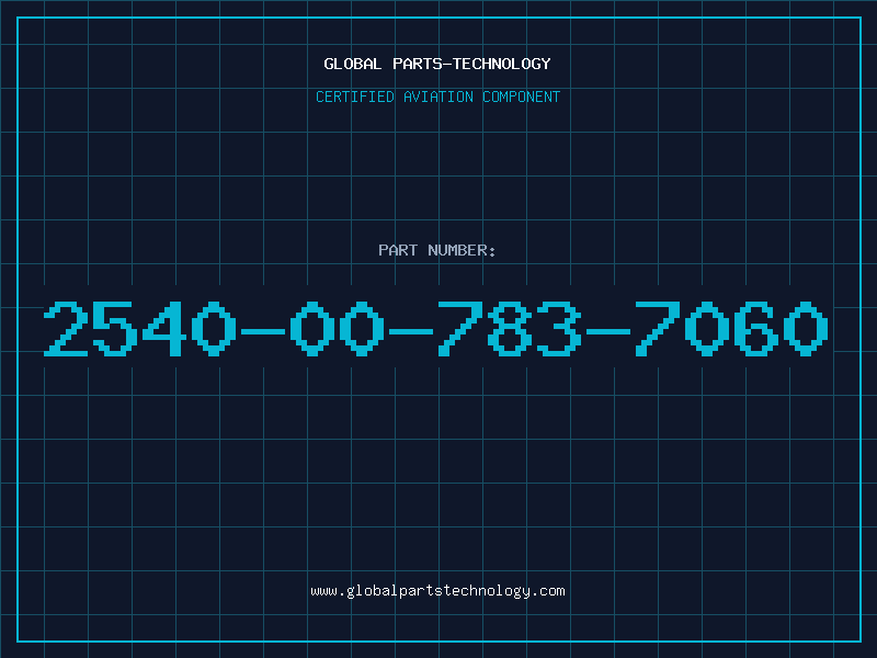 Aviation Part 2540-00-783-7060