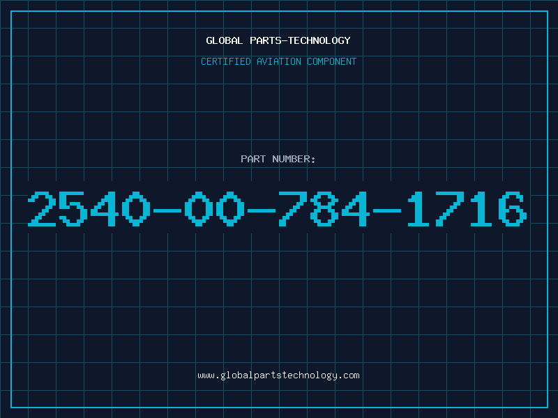 Aviation Part 2540-00-784-1716