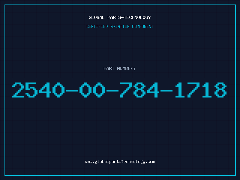 Aviation Part 2540-00-784-1718