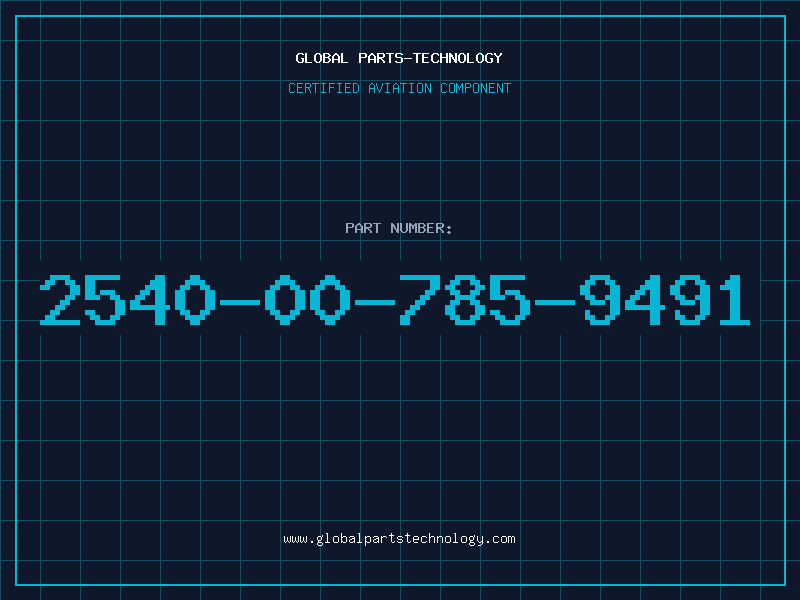 Aviation Part 2540-00-785-9491