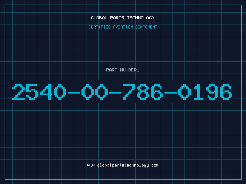 Aviation Part 2540-00-786-0196