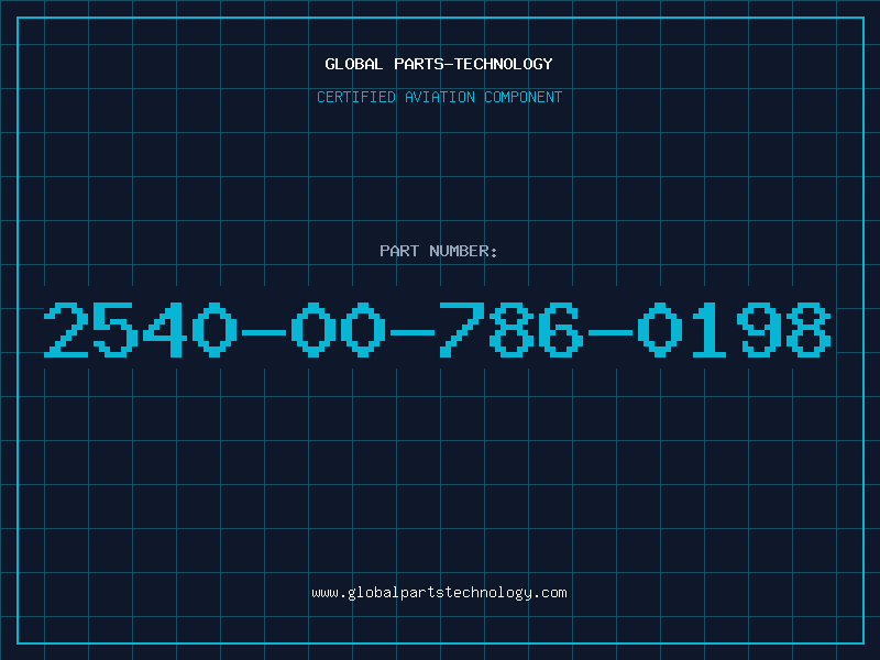 Aviation Part 2540-00-786-0198