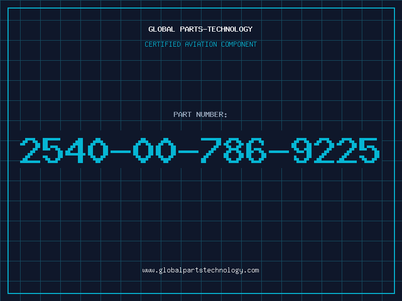 Aviation Part 2540-00-786-9225