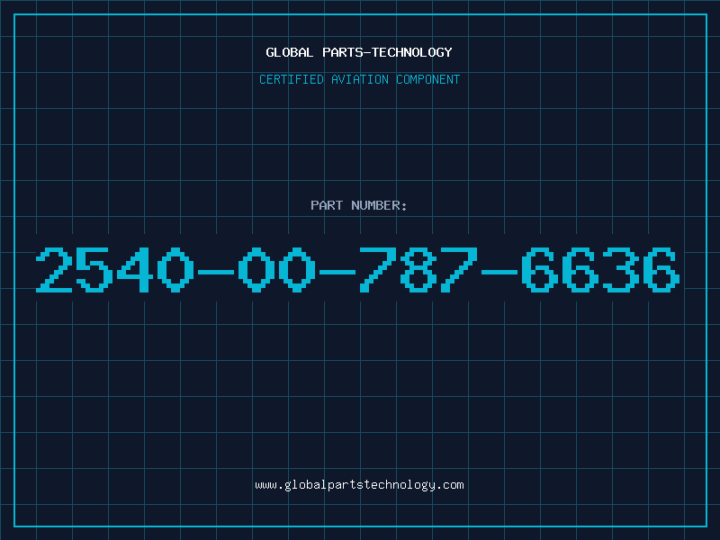 Aviation Part 2540-00-787-6636