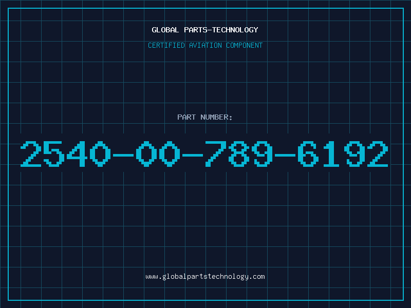 Aviation Part 2540-00-789-6192