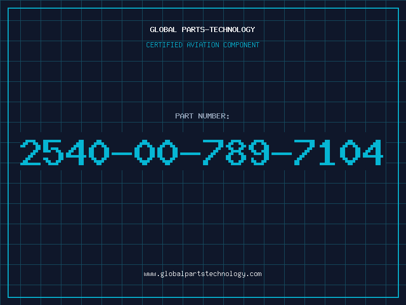 Aviation Part 2540-00-789-7104