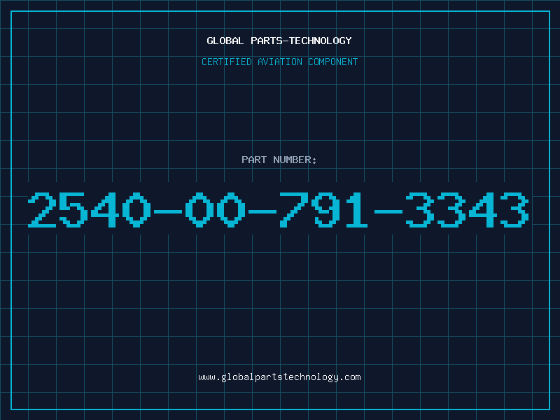 Aviation Part 2540-00-791-3343
