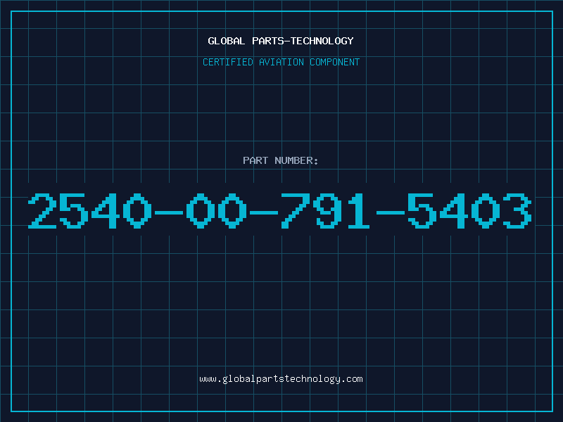 Aviation Part 2540-00-791-5403