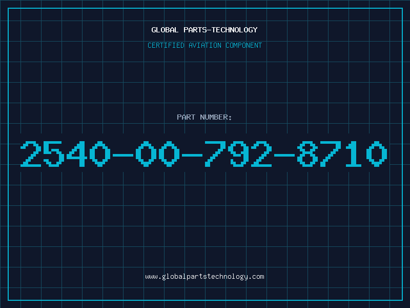 Aviation Part 2540-00-792-8710