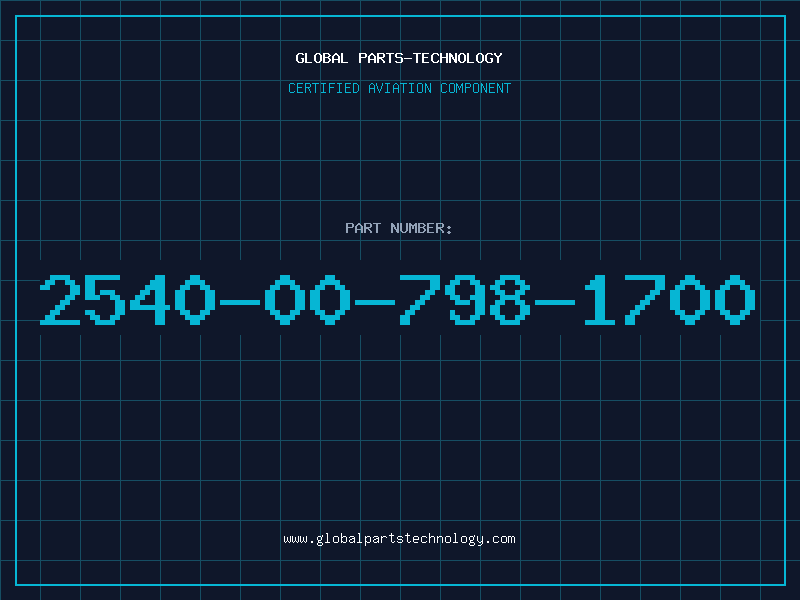 Aviation Part 2540-00-798-1700