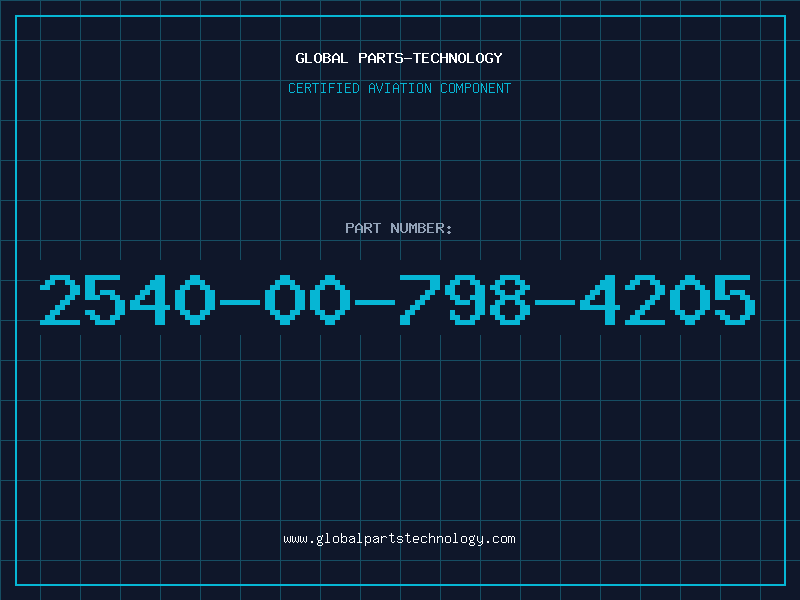 Aviation Part 2540-00-798-4205