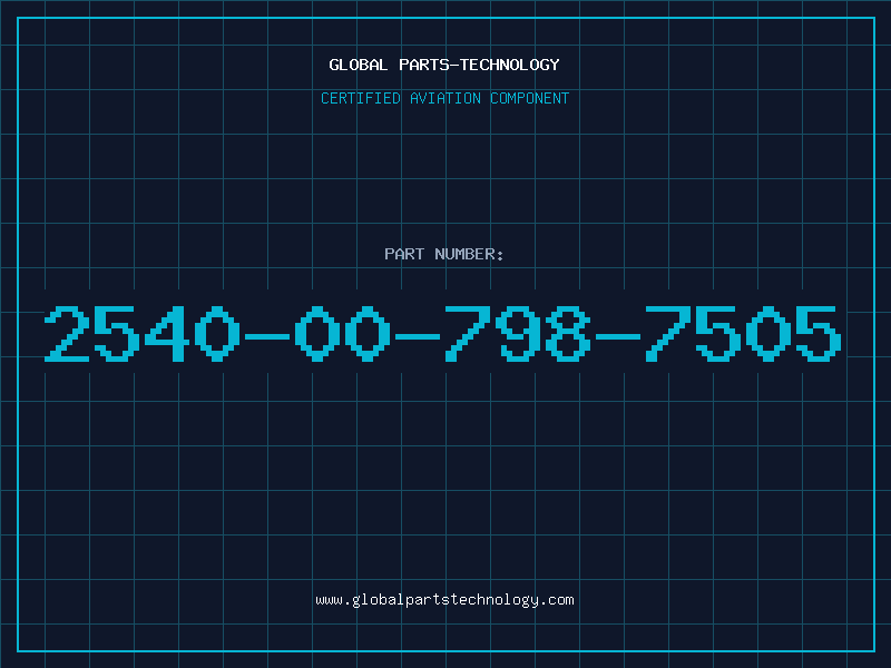 Aviation Part 2540-00-798-7505