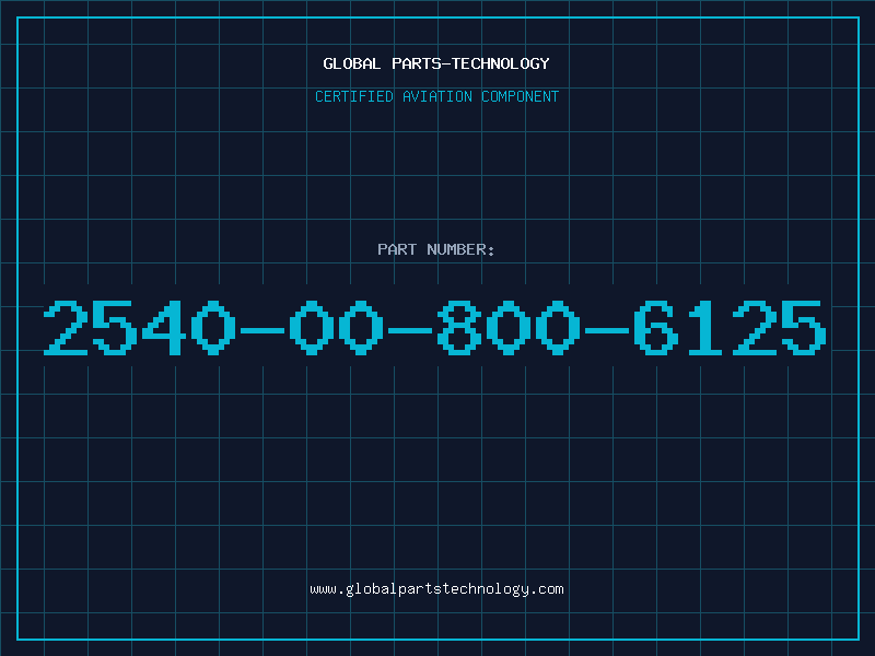 Aviation Part 2540-00-800-6125