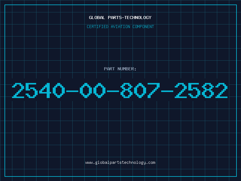 Aviation Part 2540-00-807-2582