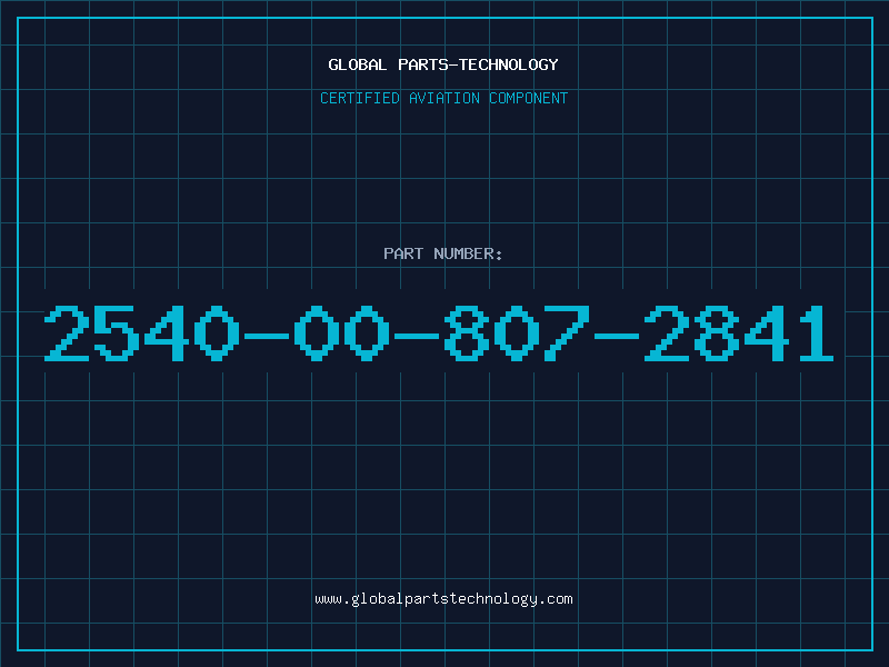 Aviation Part 2540-00-807-2841