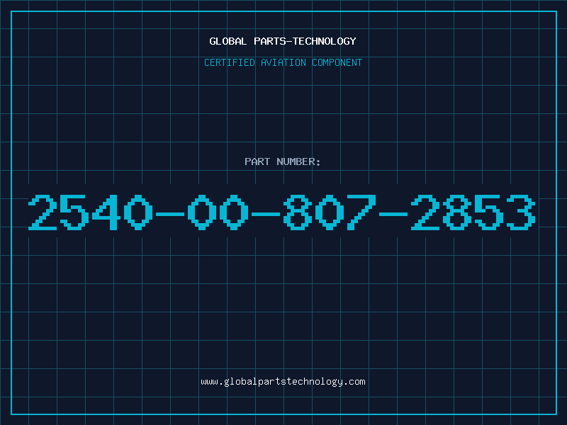 Aviation Part 2540-00-807-2853