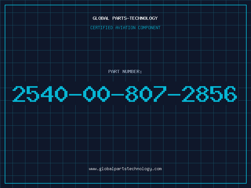 Aviation Part 2540-00-807-2856
