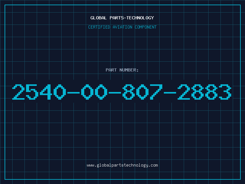 Aviation Part 2540-00-807-2883