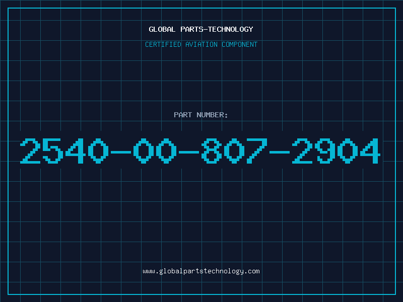 Aviation Part 2540-00-807-2904