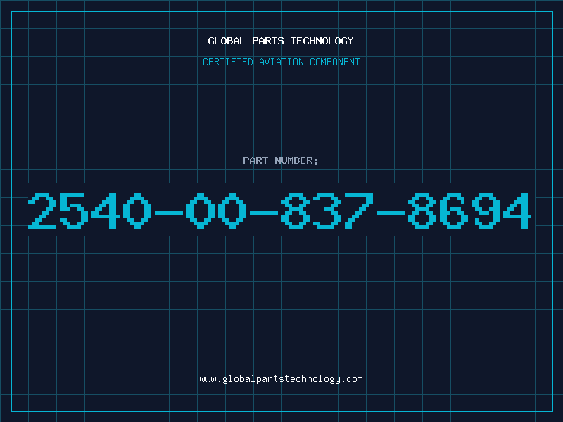Aviation Part 2540-00-837-8694
