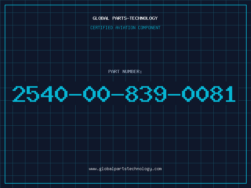 Aviation Part 2540-00-839-0081