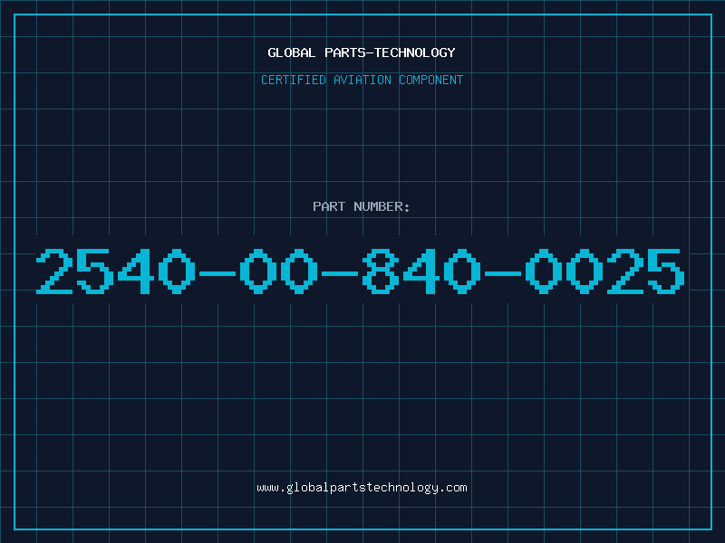 Aviation Part 2540-00-840-0025