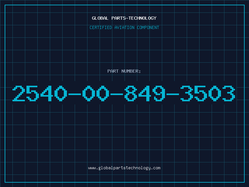 Aviation Part 2540-00-849-3503
