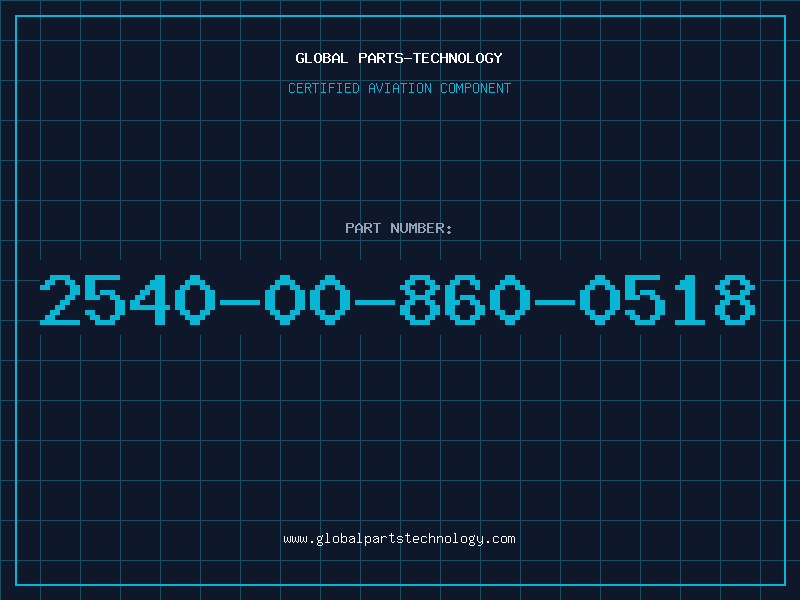 Aviation Part 2540-00-860-0518